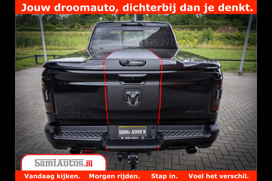 Dodge Ram 1500 GT EDITION | 5.7 V8 HEMI | VIRTUAL COCKPIT | HEAD-UP | ADAPTIVE CRUISE | 360 CAMERA | TRX PACK | Comfortabele Dubbele Cabine met Royale 5 Zitplaatsen | BPM vrij BPM vrij | Nu Leverbaar uit Voorraad | Voorraad Nr 2436