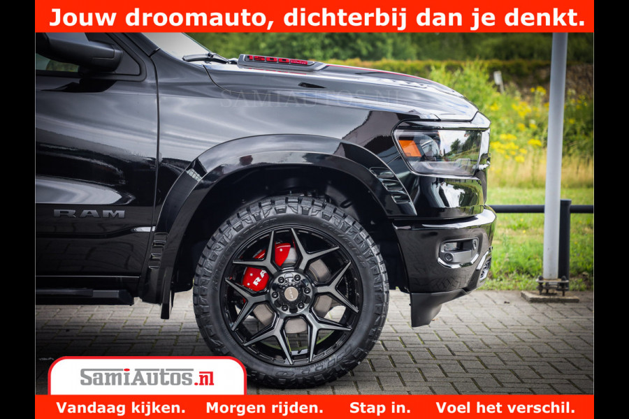 Dodge Ram 1500 GT EDITION | 5.7 V8 HEMI | VIRTUAL COCKPIT | HEAD-UP | ADAPTIVE CRUISE | 360 CAMERA | TRX PACK | Comfortabele Dubbele Cabine met Royale 5 Zitplaatsen | BPM vrij BPM vrij | Nu Leverbaar uit Voorraad | Voorraad Nr 2436