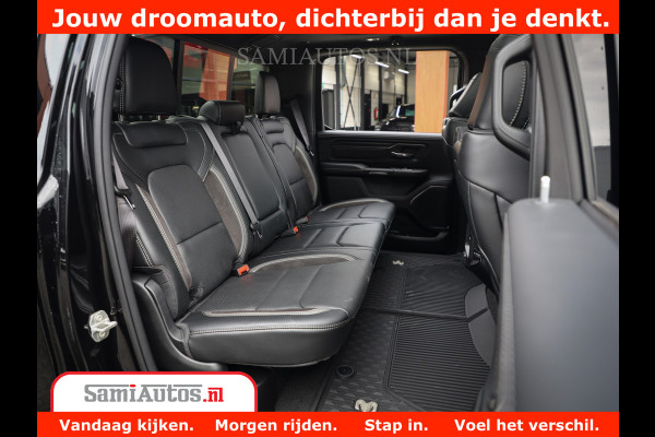 Dodge Ram 1500 GT EDITION | 5.7 V8 HEMI | VIRTUAL COCKPIT | HEAD-UP | ADAPTIVE CRUISE | 360 CAMERA | TRX PACK | Comfortabele Dubbele Cabine met Royale 5 Zitplaatsen | BPM vrij BPM vrij | Nu Leverbaar uit Voorraad | Voorraad Nr 2436