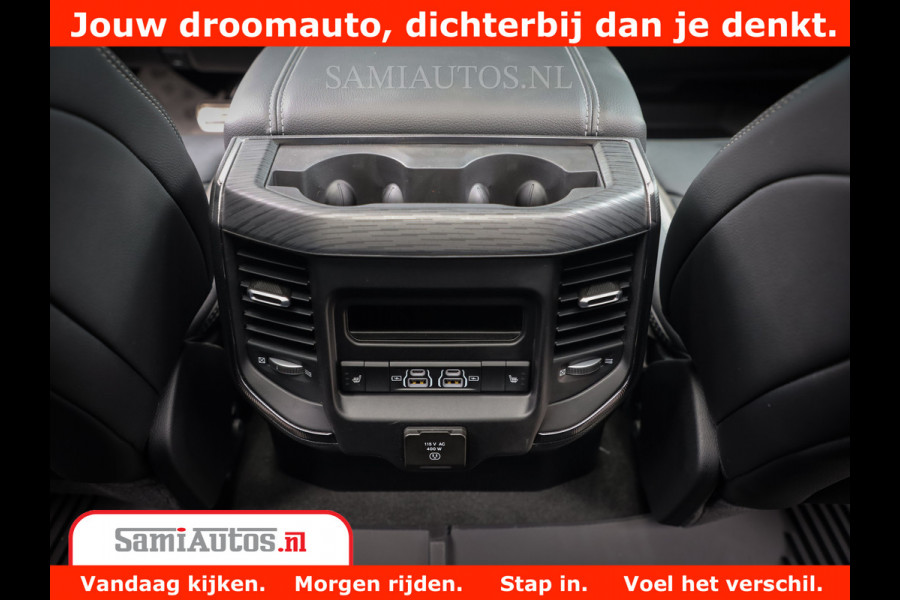 Dodge Ram 1500 GT EDITION | 5.7 V8 HEMI | VIRTUAL COCKPIT | HEAD-UP | ADAPTIVE CRUISE | 360 CAMERA | TRX PACK | Comfortabele Dubbele Cabine met Royale 5 Zitplaatsen | BPM vrij BPM vrij | Nu Leverbaar uit Voorraad | Voorraad Nr 2436