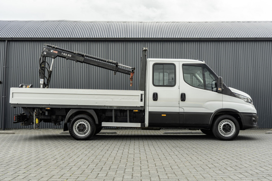 Iveco Daily 35S18D 375 | 3.0 180PK | Hiab 013 | 3.5T Trekgewicht | Automaat | Climate | Camera | Euro 6