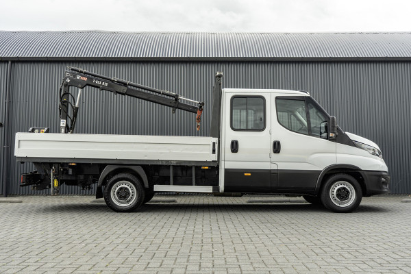 Iveco Daily 35S18D 375 | 3.0 180PK | Hiab 013 | 3.5T Trekgewicht | Automaat | Climate | Camera | Euro 6