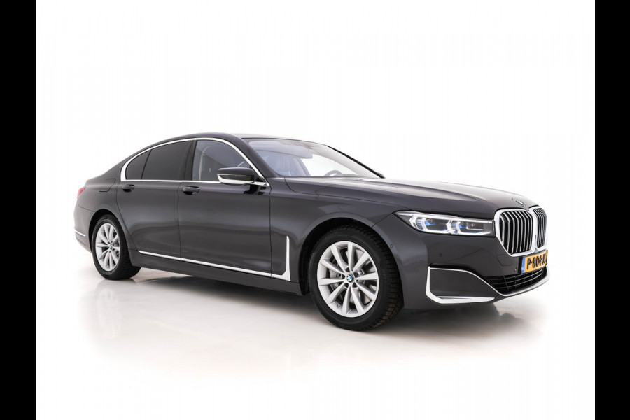 BMW 7 Serie 745e High Executive (INCL-BTW) *LASER-LED | EXCLUSIV-NAPPA-LEATHER | HEAD-UP | SOFT-CLOSE | BLIND-SPOT | MEMORY-PACK | DIGI-COCKPIT | KEYLESS | DAB+ | CAMERA | COMFORT-SEATS | AMBIENT-LIGHT | DAB | CARPLAY | 18"