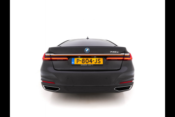 BMW 7 Serie 745e High Executive (INCL-BTW) *LASER-LED | EXCLUSIV-NAPPA-LEATHER | HEAD-UP | SOFT-CLOSE | BLIND-SPOT | MEMORY-PACK | DIGI-COCKPIT | KEYLESS | DAB+ | CAMERA | COMFORT-SEATS | AMBIENT-LIGHT | DAB | CARPLAY | 18"