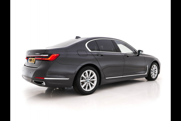 BMW 7 Serie 745e High Executive (INCL-BTW) *LASER-LED | EXCLUSIV-NAPPA-LEATHER | HEAD-UP | SOFT-CLOSE | BLIND-SPOT | MEMORY-PACK | DIGI-COCKPIT | KEYLESS | DAB+ | CAMERA | COMFORT-SEATS | AMBIENT-LIGHT | DAB | CARPLAY | 18"