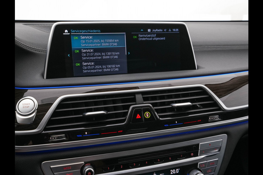 BMW 7 Serie 745e High Executive (INCL-BTW) *LASER-LED | EXCLUSIV-NAPPA-LEATHER | HEAD-UP | SOFT-CLOSE | BLIND-SPOT | MEMORY-PACK | DIGI-COCKPIT | KEYLESS | DAB+ | CAMERA | COMFORT-SEATS | AMBIENT-LIGHT | DAB | CARPLAY | 18"