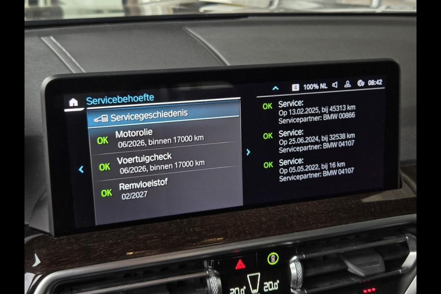 BMW X3 xDrive30e LCI | SPORTSTOELEN | LEDER | PANORAMADAK | CAMERA |