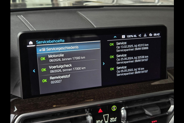 BMW X3 xDrive30e LCI | SPORTSTOELEN | LEDER | PANORAMADAK | CAMERA |