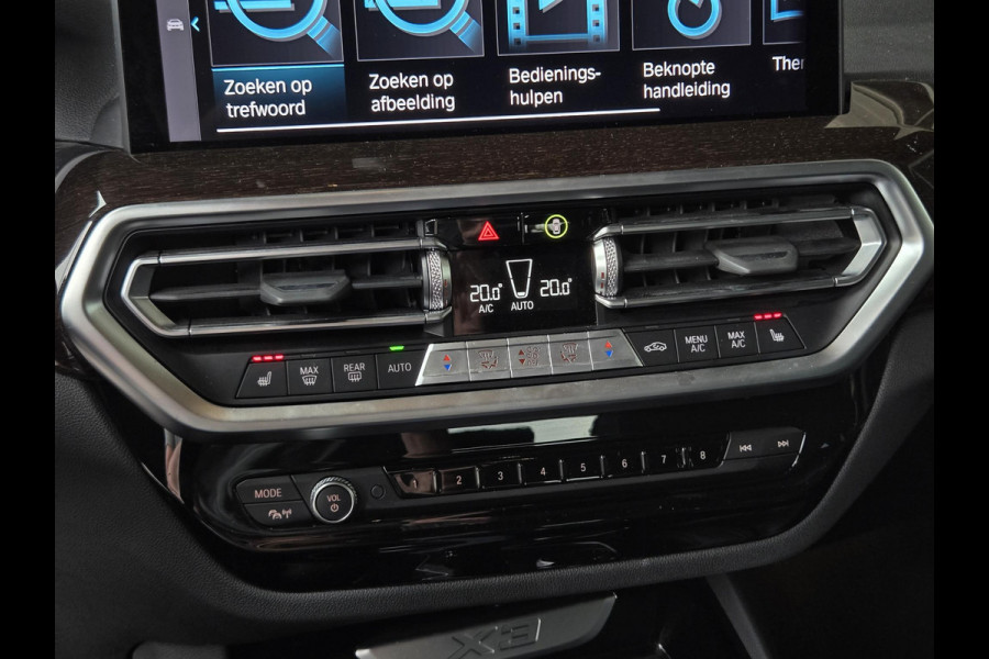 BMW X3 xDrive30e LCI | SPORTSTOELEN | LEDER | PANORAMADAK | CAMERA |
