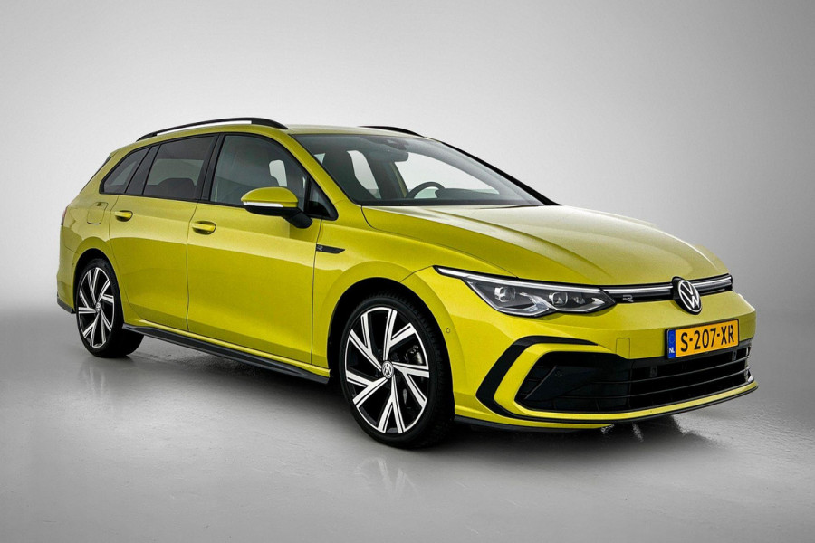 Volkswagen GOLF Variant 1.5 eTSI R-Line (NL-auto, Dealer onderH, Navi, Carplay, Camera, Kuipstoelen, PDC V+A, Digitale Dash, Etc)