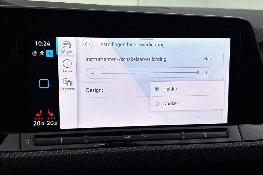 Volkswagen GOLF Variant 1.5 eTSI R-Line (NL-auto, Dealer onderH, Navi, Carplay, Camera, Kuipstoelen, PDC V+A, Digitale Dash, Etc)