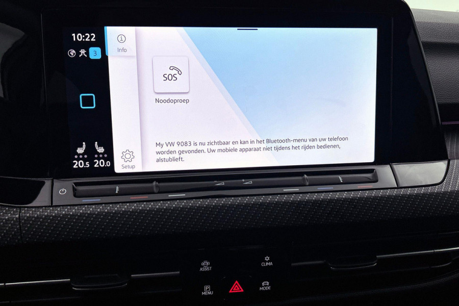 Volkswagen GOLF Variant 1.5 eTSI R-Line (NL-auto, Dealer onderH, Navi, Carplay, Camera, Kuipstoelen, PDC V+A, Digitale Dash, Etc)