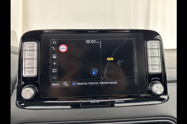 Hyundai Kona EV Premium 64 kWh (INCL-BTW) *PANO | FULL-LEATHER | KRELL-AUDIO | HEAD-UP | FULL-LED | NAVI-FULLMAP | DAB | ADAPT.CRUISE | KEYLESS | CAMERA | BLIND-SPOT | LANE-ASSIST | DIGI-COCKPIT | COMFORT-SEATS | 17''ALU*