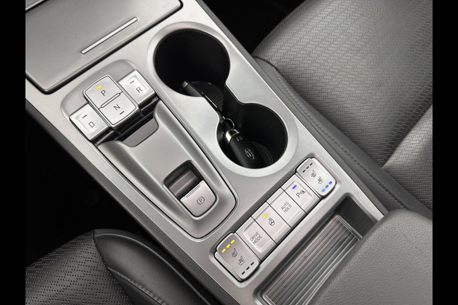 Hyundai Kona EV Premium 64 kWh (INCL-BTW) *PANO | FULL-LEATHER | KRELL-AUDIO | HEAD-UP | FULL-LED | NAVI-FULLMAP | DAB | ADAPT.CRUISE | KEYLESS | CAMERA | BLIND-SPOT | LANE-ASSIST | DIGI-COCKPIT | COMFORT-SEATS | 17''ALU*