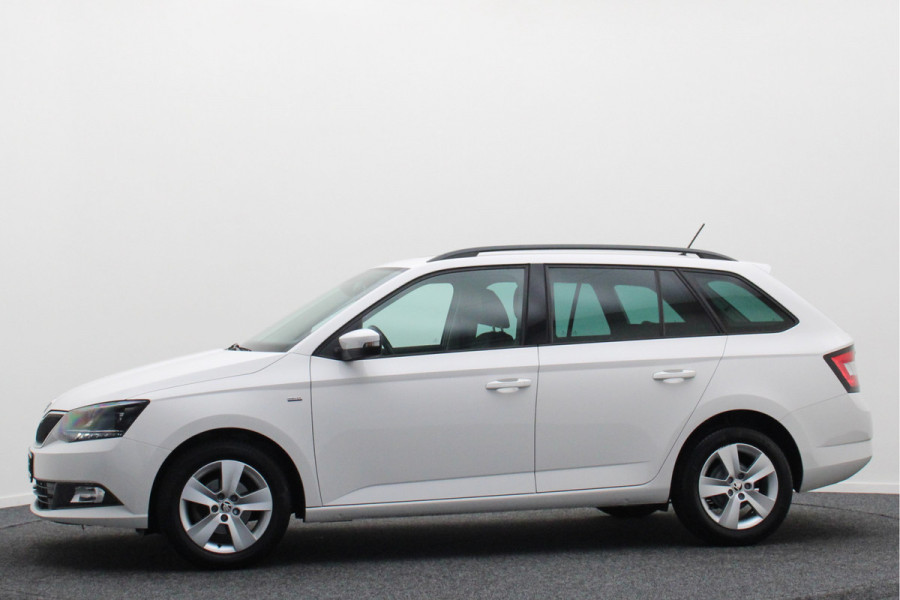 Škoda Fabia Combi 1.0 TSI Clever Climate, Cruise, Verwarmde Stoelen, Bluetooth, Navigatie, DAB, PDC, 15''