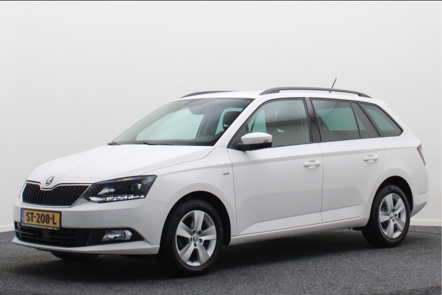 Škoda Fabia Combi 1.0 TSI Clever Climate, Cruise, Verwarmde Stoelen, Bluetooth, Navigatie, DAB, PDC, 15''