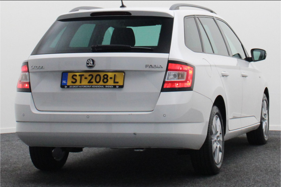 Škoda Fabia Combi 1.0 TSI Clever Climate, Cruise, Verwarmde Stoelen, Bluetooth, Navigatie, DAB, PDC, 15''