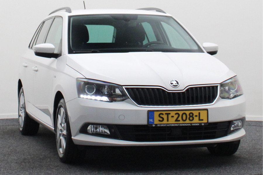 Škoda Fabia Combi 1.0 TSI Clever Climate, Cruise, Verwarmde Stoelen, Bluetooth, Navigatie, DAB, PDC, 15''