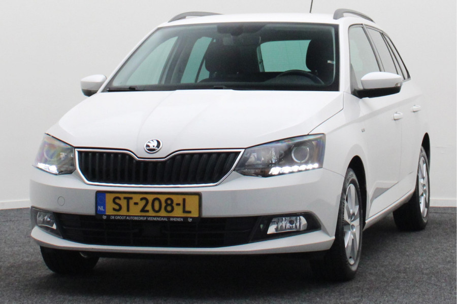Škoda Fabia Combi 1.0 TSI Clever Climate, Cruise, Verwarmde Stoelen, Bluetooth, Navigatie, DAB, PDC, 15''