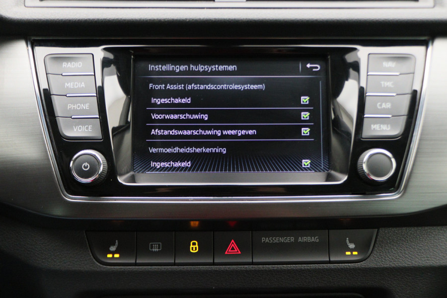 Škoda Fabia Combi 1.0 TSI Clever Climate, Cruise, Verwarmde Stoelen, Bluetooth, Navigatie, DAB, PDC, 15''