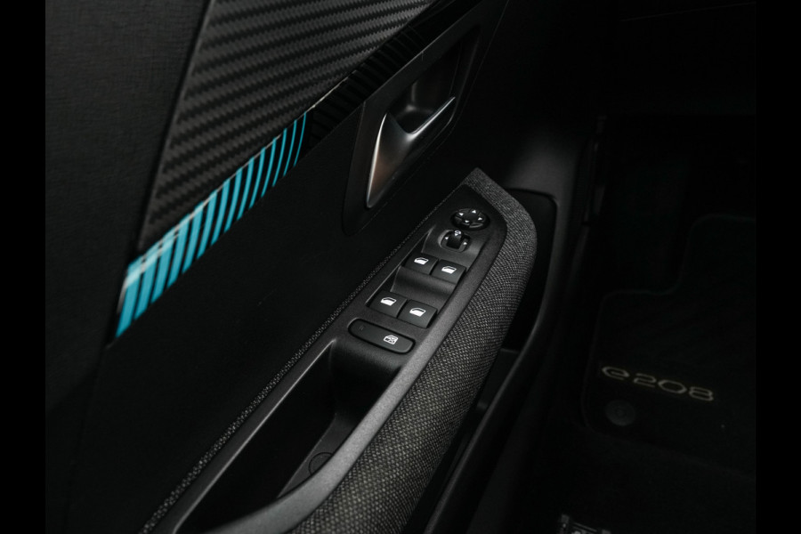Peugeot e-208 EV Blue Lease Allure 50 kWh (INCL-BTW) *FULL-LED | DIGI-COCKPIT | NAVI-FULLMAP | KEYLESS | CCS-FASTLOADER | CAMERA | 1/2 LEDER | ECC | PDC | APP.CONNECT | LANE-ASSIST | CRUISE | COMFORT-SEATS | 16"ALU*