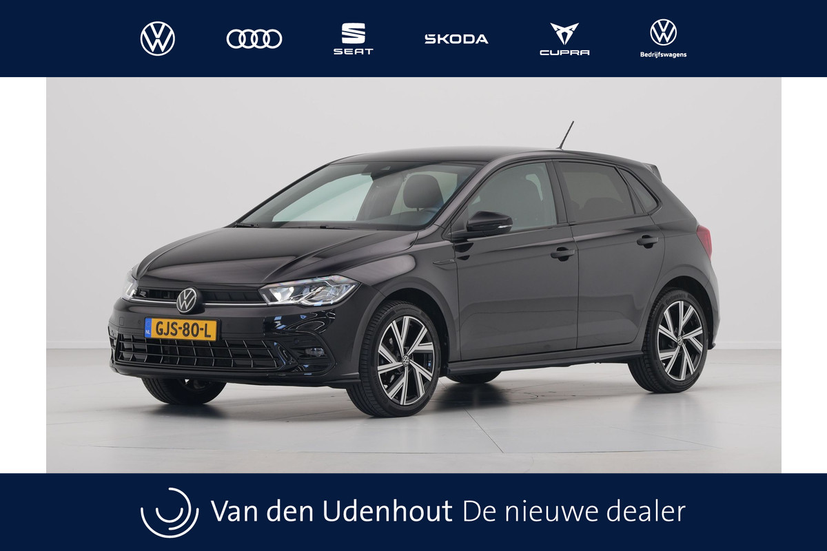 Volkswagen Polo 1.0 TSI 95pk R-Line Navi via App Clima Pdc 17'' Lm Velgen Volkswagen Polo 1.0 TSI 95pk R-Line Navi via App Clima Pdc 17'' Lm Velgen