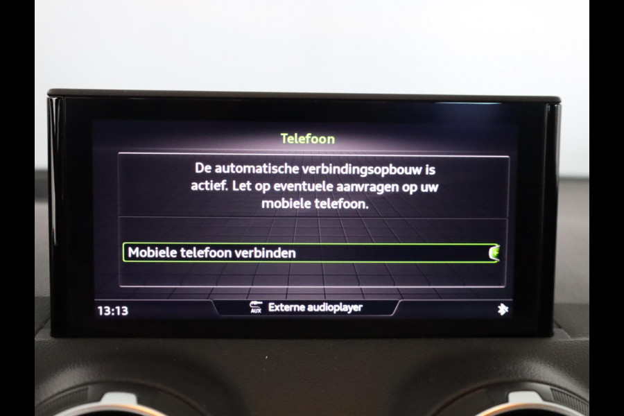 Audi Q2 35 TFSI Pro Line 150 pk S-tronic | Navigatie via App | Parkeersensoren (Park assist) | Achteruitrijcamera |17'LM-velgen | LED koplampen | Apple Carplay/Android Auto |