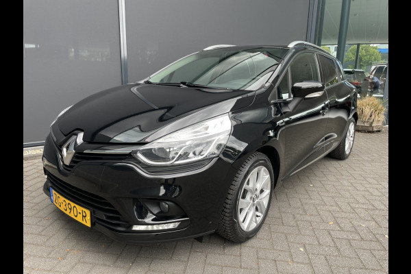 Renault Clio Estate 0.9 TCe Limited Airco - Cruise control - Parkeersensoren achter - Navigatie full map - Mistlampen voor - Lederen stuurwiel - Dakrails