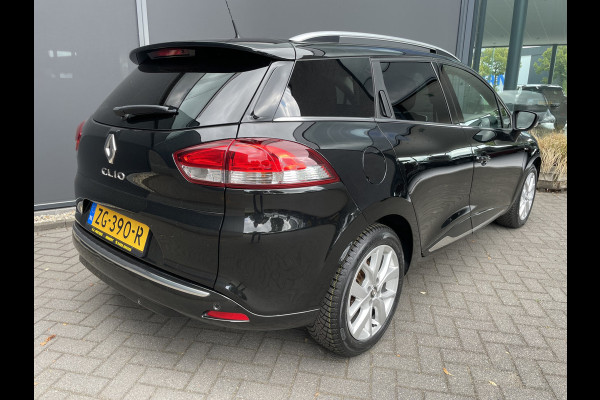 Renault Clio Estate 0.9 TCe Limited Airco - Cruise control - Parkeersensoren achter - Navigatie full map - Mistlampen voor - Lederen stuurwiel - Dakrails