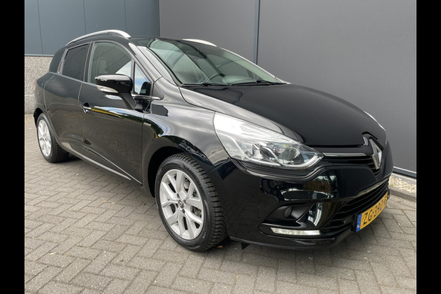 Renault Clio Estate 0.9 TCe Limited Airco - Cruise control - Parkeersensoren achter - Navigatie full map - Mistlampen voor - Lederen stuurwiel - Dakrails