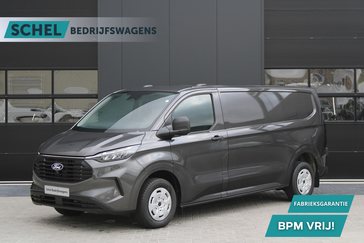 Ford Transit Custom 320 2.0 TDCI L2H1 Trend 170pk - Cruise - Carplay - Android - LED koplampen - Stoelverwarming - 70l tank - Rijklaar Ford Transit Custom 320 2.0 TDCI L2H1 Trend 170pk - Cruise - Carplay - Android - LED koplampen - Stoelverwarming - 70l tank - Rijklaar