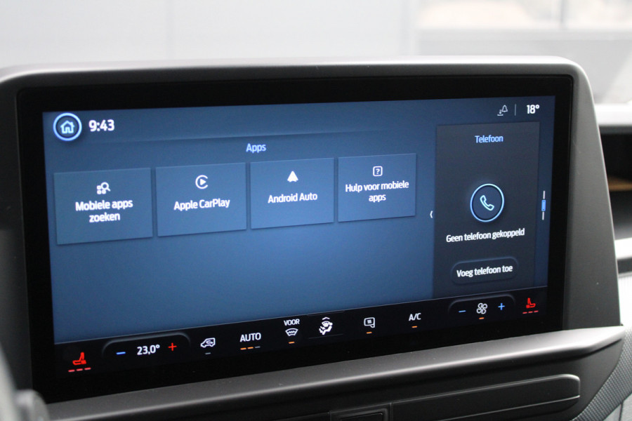 Ford Transit Custom 320 2.0 TDCI L2H1 Trend 170pk - Cruise - Carplay - Android - LED koplampen - Stoelverwarming - 70l tank - Rijklaar