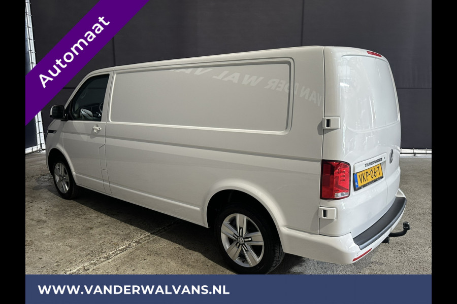 Volkswagen Transporter 2.0 TDI 150pk Automaat L2H1 Euro6 Airco | 2500kg Trekhaak | Velgen | Navigatie | Apple Carplay android auto, cruisecontrol, parkeersensoren