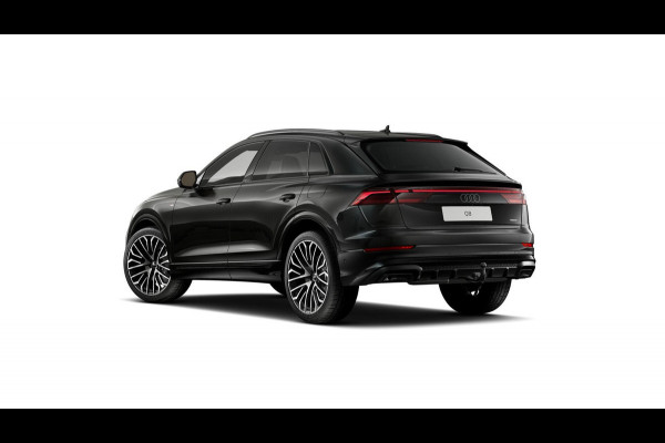 Audi Q8 55 TFSI e quattro Pro Line S 394pk | Servosluiting | Panoramadak | B&O | Ass.Plus.Remote | Sportstoel Plus | 23'' inch zilver | Trekhaak |