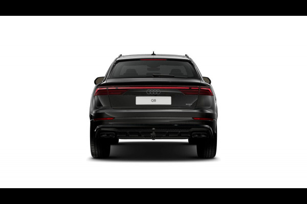 Audi Q8 55 TFSI e quattro Pro Line S 394pk | Servosluiting | Panoramadak | B&O | Ass.Plus.Remote | Sportstoel Plus | 23'' inch zilver | Trekhaak |