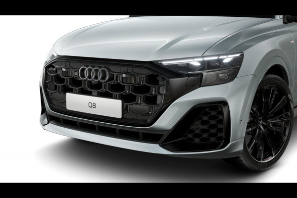 Audi Q8 55 TFSI e quattro Pro Line S 394pk | Panoramadak | B&O | Vierwielbesturing | Ass.Plus.Remote | Sportstoel Plus | 23'' inch Zwart | Trekhaak |
