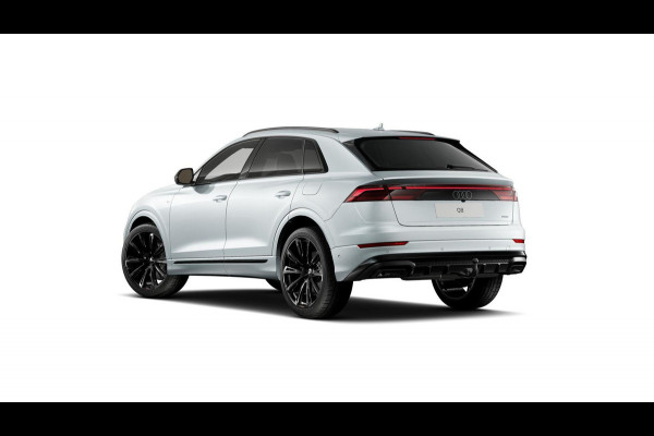 Audi Q8 55 TFSI e quattro Pro Line S 394pk | Panoramadak | B&O | Vierwielbesturing | Ass.Plus.Remote | Sportstoel Plus | 23'' inch Zwart | Trekhaak |