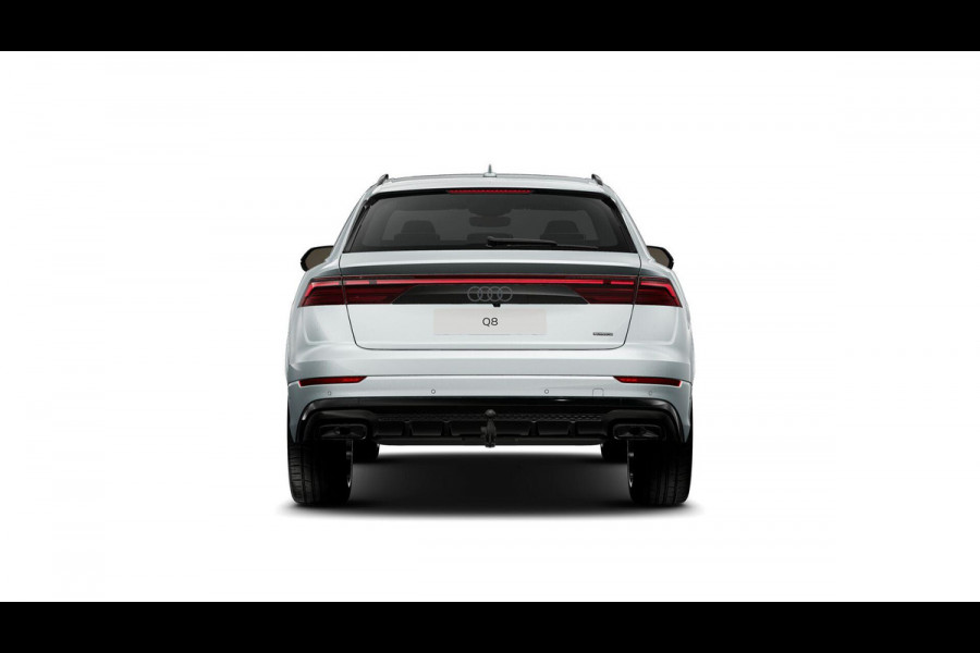 Audi Q8 55 TFSI e quattro Pro Line S 394pk | Panoramadak | B&O | Vierwielbesturing | Ass.Plus.Remote | Sportstoel Plus | 23'' inch Zwart | Trekhaak |