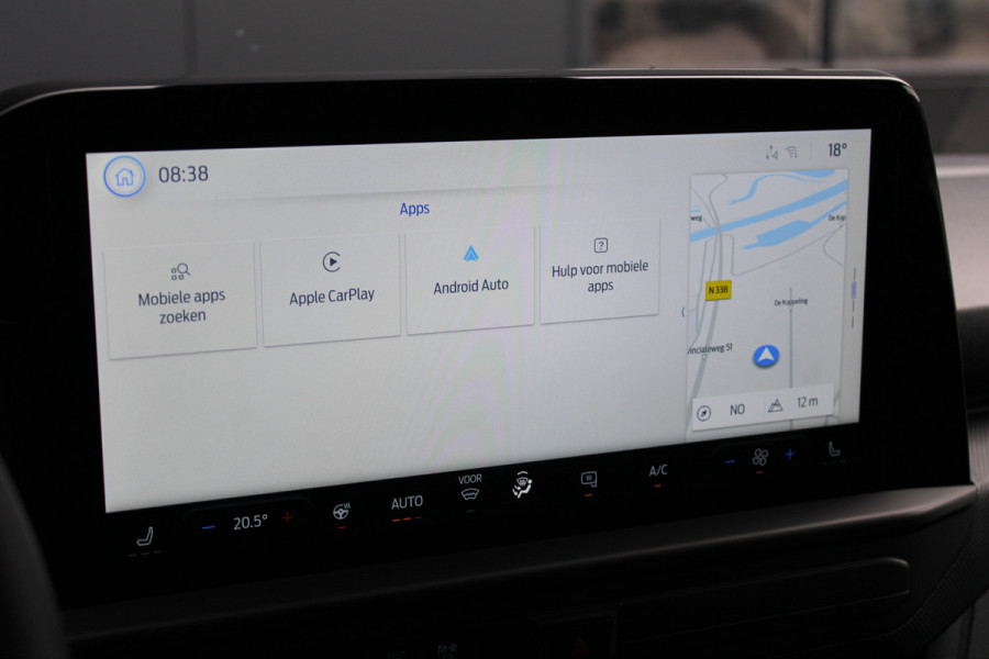 Ford Transit Custom 320 2.0 TDCI L2H1 Limited DC 150pk - Trekhaak - ACC - Getint glas - Stoel/Stuurverwarming - Carplay - Rijklaar