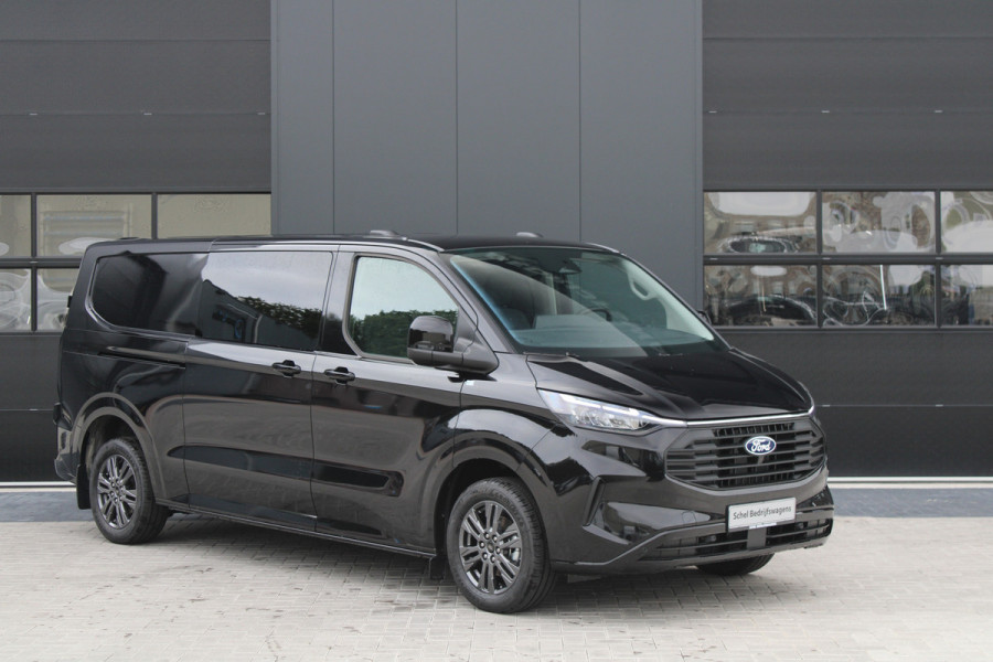 Ford Transit Custom 320 2.0 TDCI L2H1 Limited DC 150pk - Trekhaak - ACC - Getint glas - Stoel/Stuurverwarming - Carplay - Rijklaar