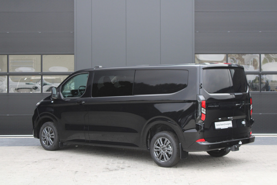 Ford Transit Custom 320 2.0 TDCI L2H1 Limited DC 150pk - Trekhaak - ACC - Getint glas - Stoel/Stuurverwarming - Carplay - Rijklaar