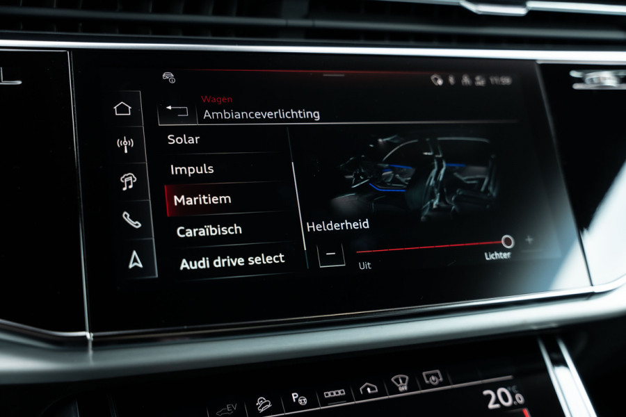 Audi Q8 60 TFSI e quattro Pro Line S Competition - Panorama | B&O | RS Seats | Luchtvering | Elek. Trekhaak | 360 Camera