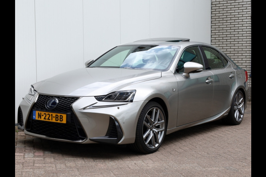 Lexus IS 300h Hybrid F-Sport Line | Mark Levinson | Schuifdak | Stoelvent