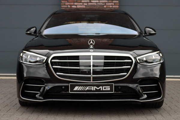 Mercedes-Benz S-Klasse 450d 4MATIC Lang AMG Line Aut9 | Airmatic | Drive Pilot | Chauffeurspakket | Achterasbesturing | Augmented HUD | Distronic+ | Burmester | Exclusief Nappa Leder | 3D-Display | Vlakkenverwarming | Zonweringspakket |