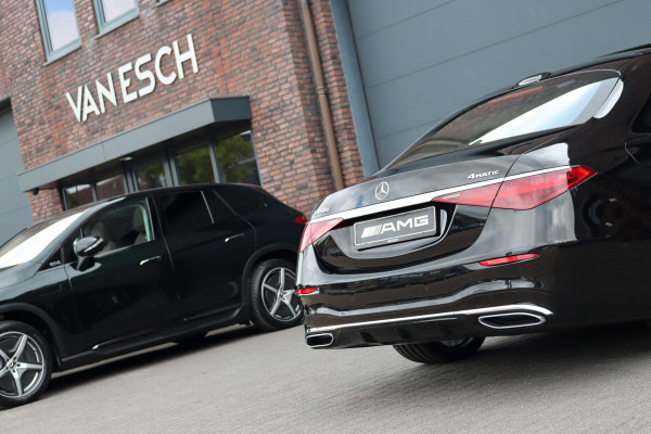 Mercedes-Benz S-Klasse 450d 4MATIC Lang AMG Line Aut9 | Airmatic | Drive Pilot | Chauffeurspakket | Achterasbesturing | Augmented HUD | Distronic+ | Burmester | Exclusief Nappa Leder | 3D-Display | Vlakkenverwarming | Zonweringspakket |