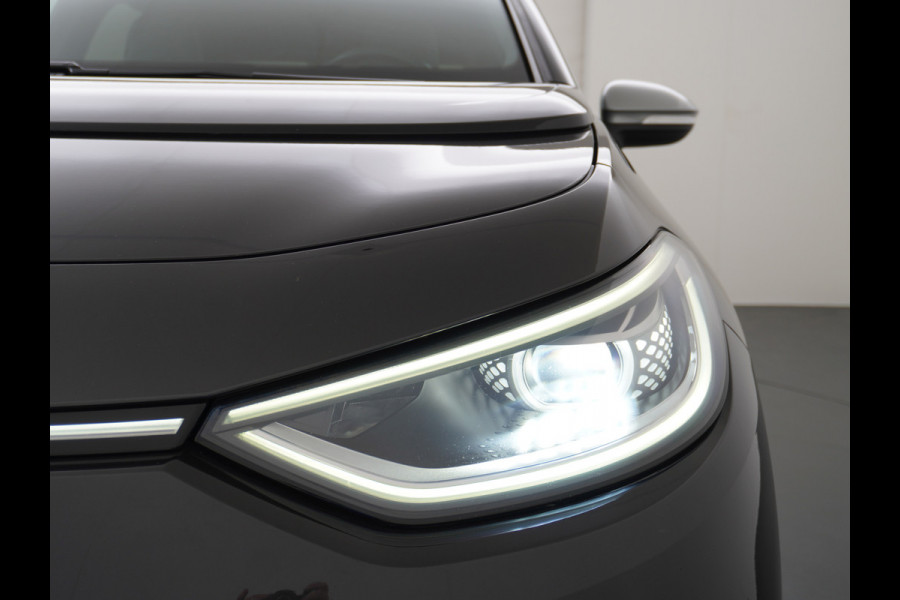 Volkswagen ID.3 58kWh 204PK First Navi Adapt.Cruise Control Pdc Apple Carplay Android Navi Ecc Led Stoel-Stuurverwarming DAB Keyless Advanced Lmv Bluetooth Regensensor Rijstrooksensor Verkeersbord detectie Mirrorlink Grootste accu Garantie t/m 22-12-2028