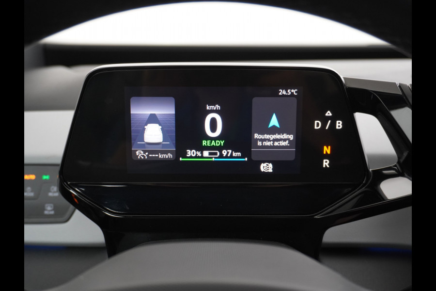Volkswagen ID.3 58kWh 204PK First Navi Adapt.Cruise Control Pdc Apple Carplay Android Navi Ecc Led Stoel-Stuurverwarming DAB Keyless Advanced Lmv Bluetooth Regensensor Rijstrooksensor Verkeersbord detectie Mirrorlink Grootste accu Garantie t/m 22-12-2028