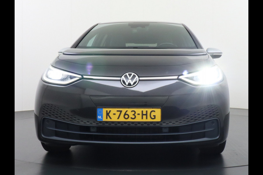 Volkswagen ID.3 58kWh 204PK First Navi Adapt.Cruise Control Pdc Apple Carplay Android Navi Ecc Led Stoel-Stuurverwarming DAB Keyless Advanced Lmv Bluetooth Regensensor Rijstrooksensor Verkeersbord detectie Mirrorlink Grootste accu Garantie t/m 22-12-2028