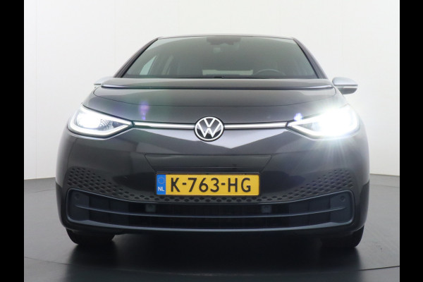 Volkswagen ID.3 58kWh 204PK First Navi Adapt.Cruise Control Pdc Apple Carplay Android Navi Ecc Led Stoel-Stuurverwarming DAB Keyless Advanced Lmv Bluetooth Regensensor Rijstrooksensor Verkeersbord detectie Mirrorlink Grootste accu Garantie t/m 22-12-2028