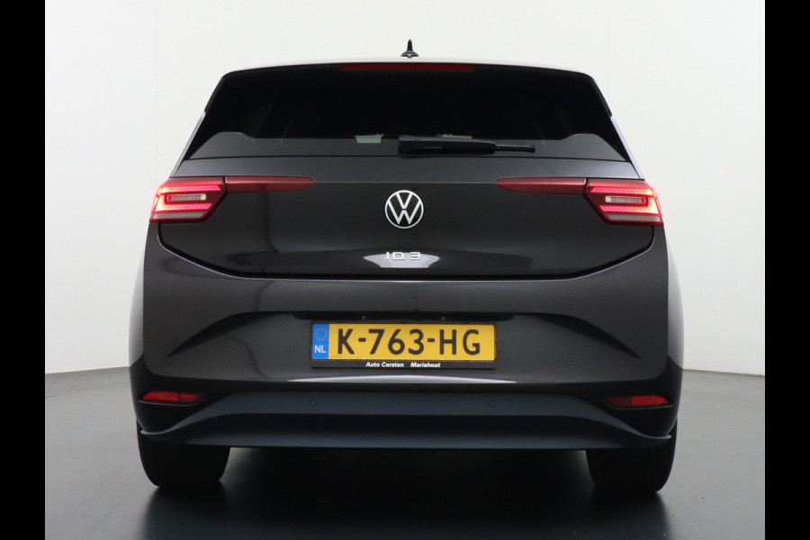 Volkswagen ID.3 58kWh 204PK First Navi Adapt.Cruise Control Pdc Apple Carplay Android Navi Ecc Led Stoel-Stuurverwarming DAB Keyless Advanced Lmv Bluetooth Regensensor Rijstrooksensor Verkeersbord detectie Mirrorlink Grootste accu Garantie t/m 22-12-2028
